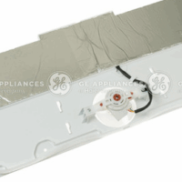 GE Refrigerator Evaporator Motor and Cover. Part #WR01A02440