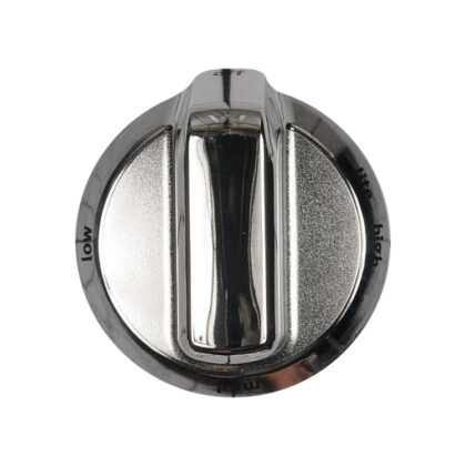 Whirlpool Gas Range Knob - Stainless. Part #WPW10370189