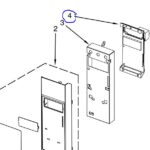 Whirlpool Microwave Electronic Control PCBA. Part #WPW10547772