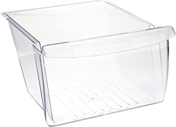 Frigidaire Refrigerator Crisper Drawer – Clear. Part #240354805 – see notes