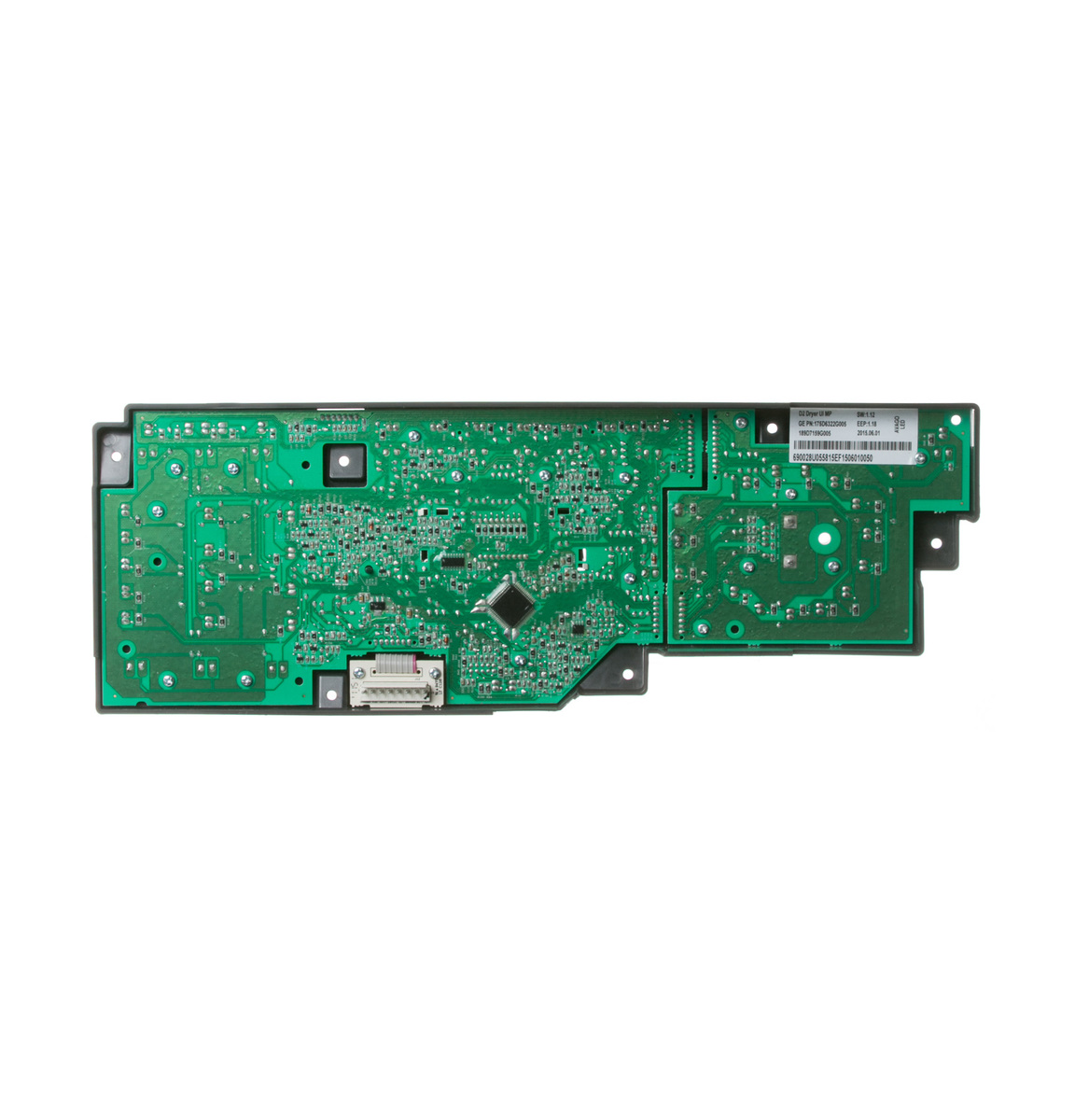 GE Dryer User Interface Board Assembly. Part #WW02A00111