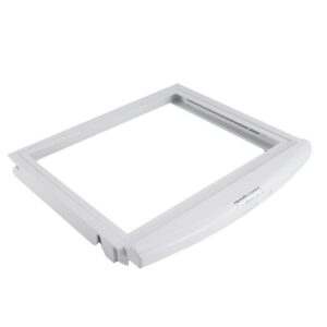 GE Refrigerator Crisper Pan Cover - White. Part #WR01L00976