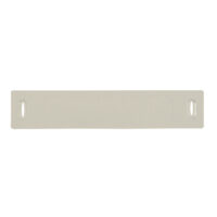 Samsung Dishwasher Toe Plate – White. Part #DD63-00081C