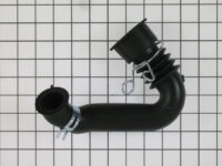 Samsung Washer Air Hose with Clamps. Part #DC67-00301A
