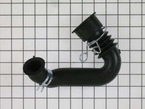 Samsung Washer Air Hose with Clamps. Part #DC67-00301A