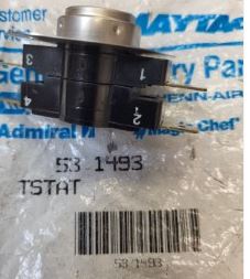 Whirlpool Dryer Thermostat. Part #53-1493