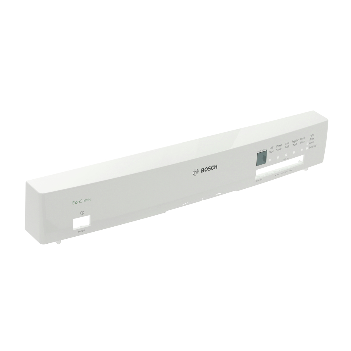 Bosch Dishwasher Panel-Facia – White. Part #00683956