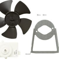 Whirlpool Refrigerator Condenser Fan Motor Assembly. Part #W10181323