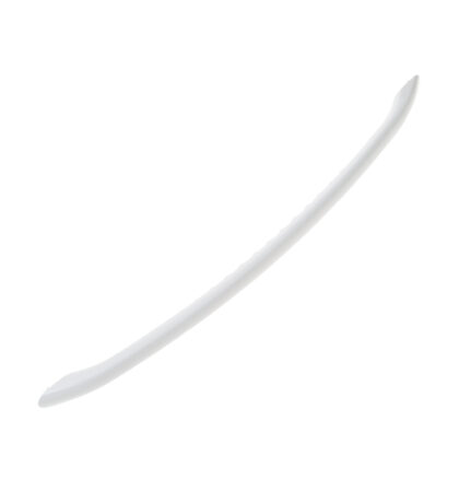GE Range Oven Door Handle - White. Part #WS01L03221