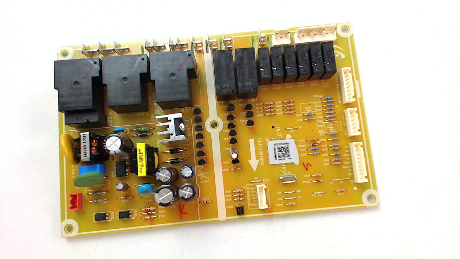 Samsung Range Oven Main Control Board PCB Assembly. Part #DE92-02439K