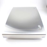 Samsung Refrigerator Freezer Door – Stainless. Part #DA82-02161E – SEE NOTES