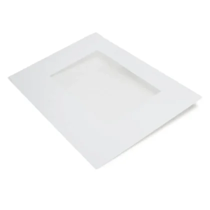 Whirlpool Range Outer Oven Door Panel & Glass - White. Part #WPW10409945