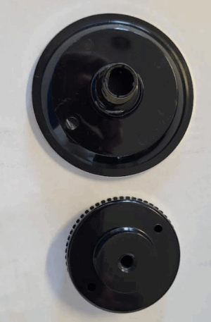Whirlpool Washer Knob and Skirt. Part #12500058-USED - Image 2