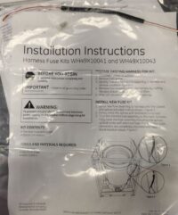 GE Washer Fuse Link Kit. Part #WG04F04246