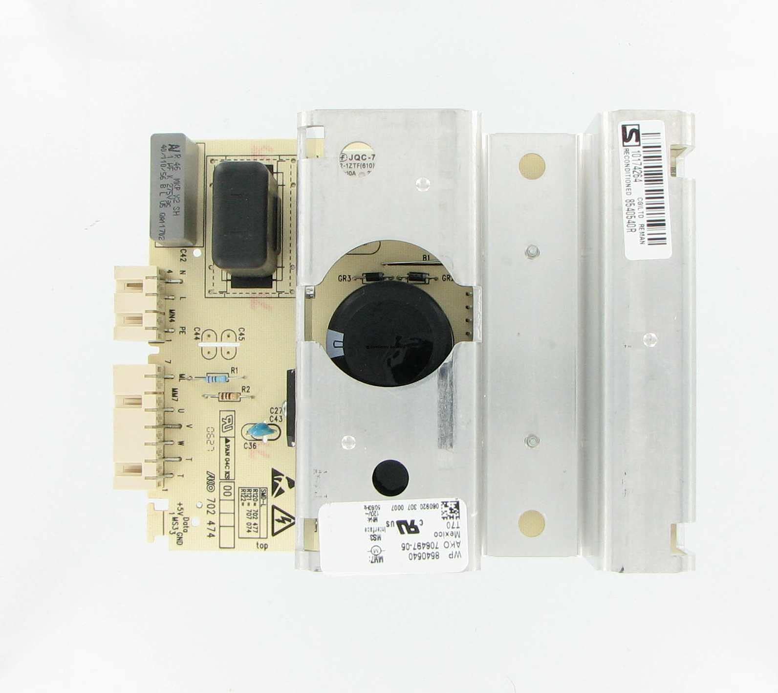Whirlpool Washer Motor Control Board Assembly. Part #WPW10163007