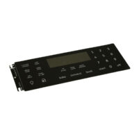 Frigidaire Range Black Overlay for Touchpad. Part #316419836