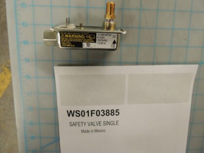 GE Gas Range Safety Valve. Part #WS01F03885