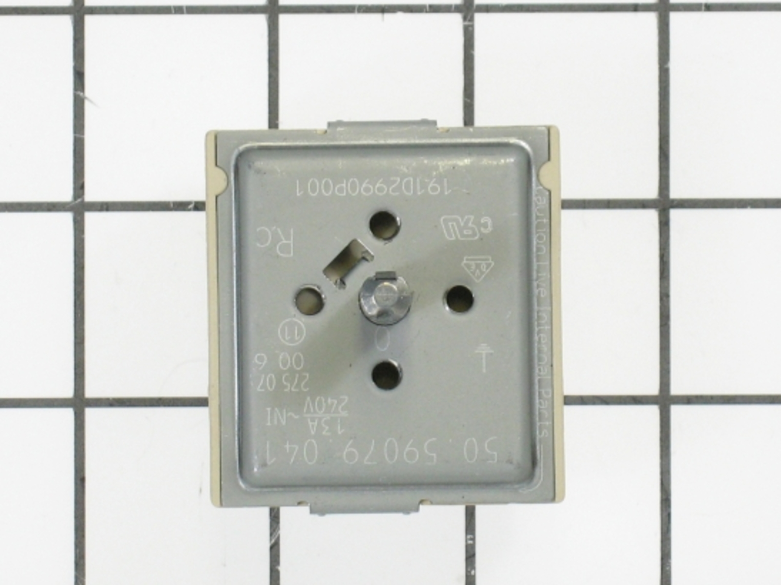 GE Range Surface Element Switch. Part #WG02F04019