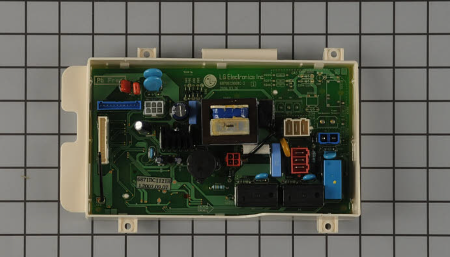 LG Dryer Main Power Control Board. Part #6871EC1121E