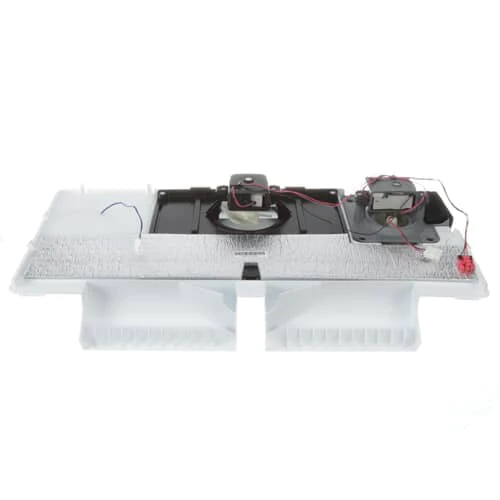 LG Refrigerator Evaporator Cover and Fan Motor Assembly. Part #AEB73764504