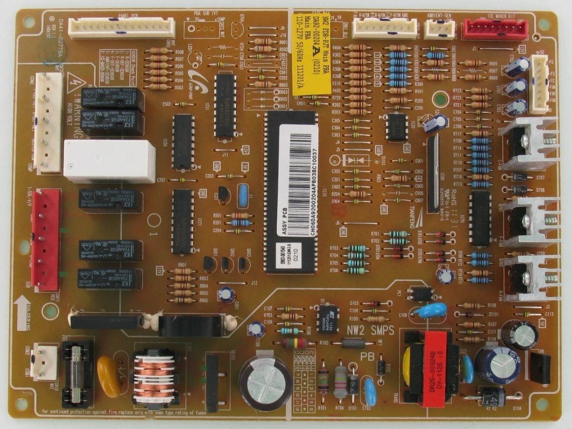 Samsung Refrigerator Control Board. Part #DA92-00204D