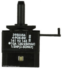 Whirlpool Washer Cycle Selector Switch. Part #3950356-USED
