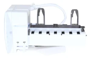 GE Refrigerator Ice Maker Assembly. Part #WR01L02559