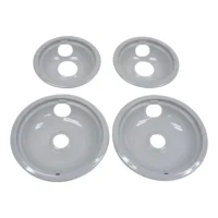Whirlpool Range Drip Bowl Set – Grey. Part #W10291024
