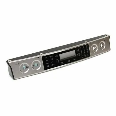 Whirlpool Range Control Panel – Stainless. Part #W10314419