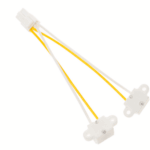 GE Microwave Light Socket - Set of 2. Part #WG02F01490