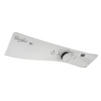 Whirlpool Dryer Control Panel – White. Part #W10919216