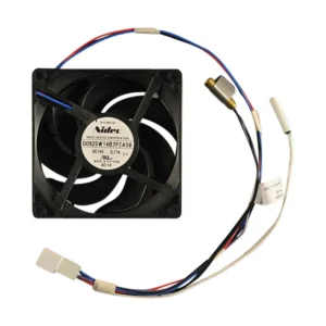Whirlpool Refrigerator Evaporator Fan Motor with Wire Harness. Part #W11033168
