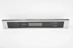 Whirlpool Range Control Panel - Black and Stainless. Part #W11600634