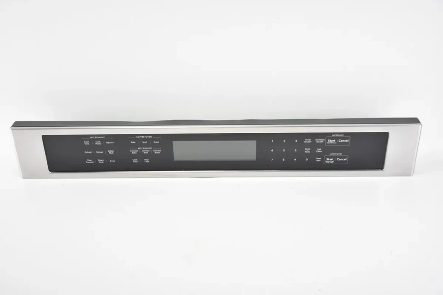 Whirlpool Range Control Panel – Black and Stainless. Part #W11600634