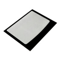 Whirlpool Range Oven Door Outer Glass – Black. Part #WPW10615599