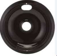GE Range Burner Bowl – 8 Inch Black. Part #WS01L00405