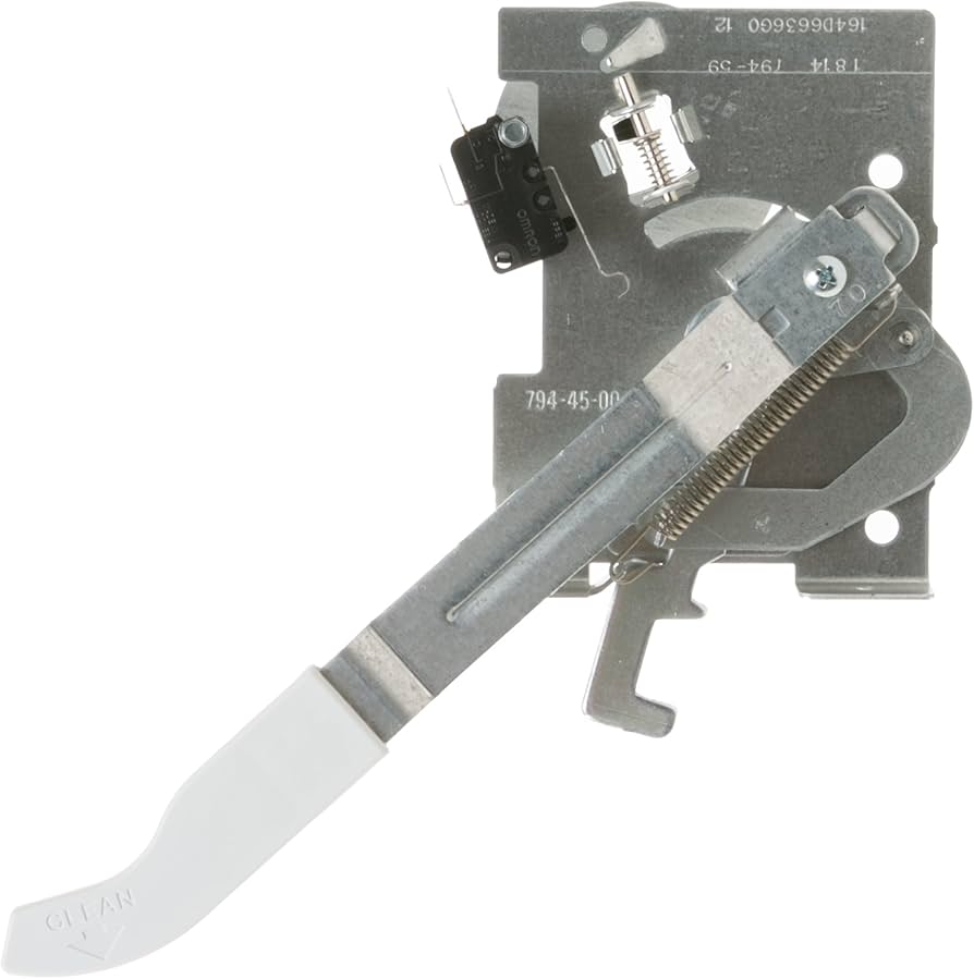 GE Range Door Latch Assembly. Part #WS01F07852