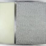 Broan-Nutone Range Hood Aluminum Grease Filter with Lens. Part #21883