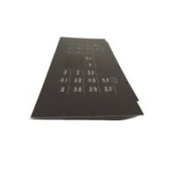 GE Range Overlay – Black. Part #WS01F10148