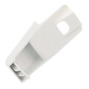 Whirlpool Refrigerator Door Shelf End Cap - White. Part #WP2156003