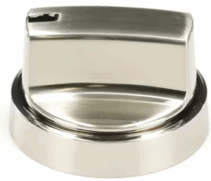 GE Range Chrome Knobs. Part #WG02L08134
