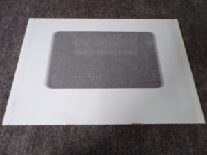 Whirlpool Range Outer Oven Door Glass - White. Part #WP8053834