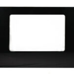 Whirlpool Range Outer Oven Door Panel & Glass - Black. Part #WPW10118455