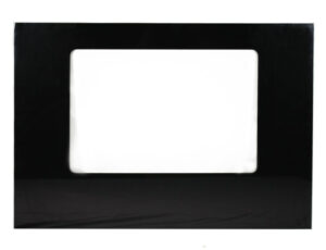 Whirlpool Range Outer Oven Door Panel & Glass - Black. Part #WPW10118455