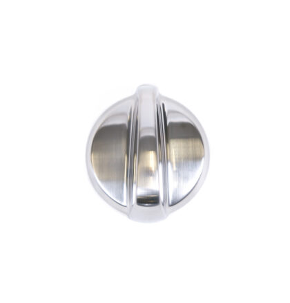 GE Range Burner Control Knob - Stainless. Part #WG02L01669