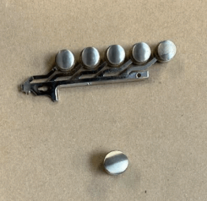 Fisher & Paykel Range Button tree part # 248167 and clock button part # 248166