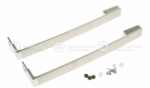GE Refrigerator Stainless Handles with Hardware. Part #WG03A03283