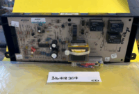 Frigidaire Range Control Board Part # 316418207 – USED with white overlay
