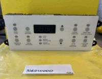 Frigidaire Range Control Board Part # 318010000 USED – white overlay