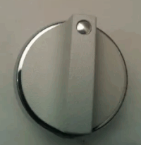 OEM GE Range Knob - White #WB3M512